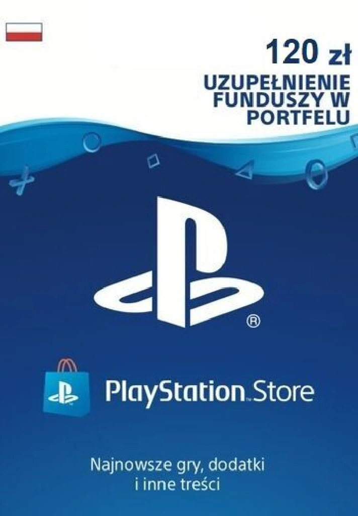 PlayStation Network Card 120 PLN (PL) PSN Key POLAND