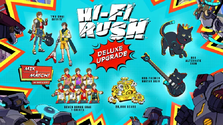 Hi-Fi RUSH Deluxe Edition Upgrade Pack✅STEAM GIFT AUTO✅