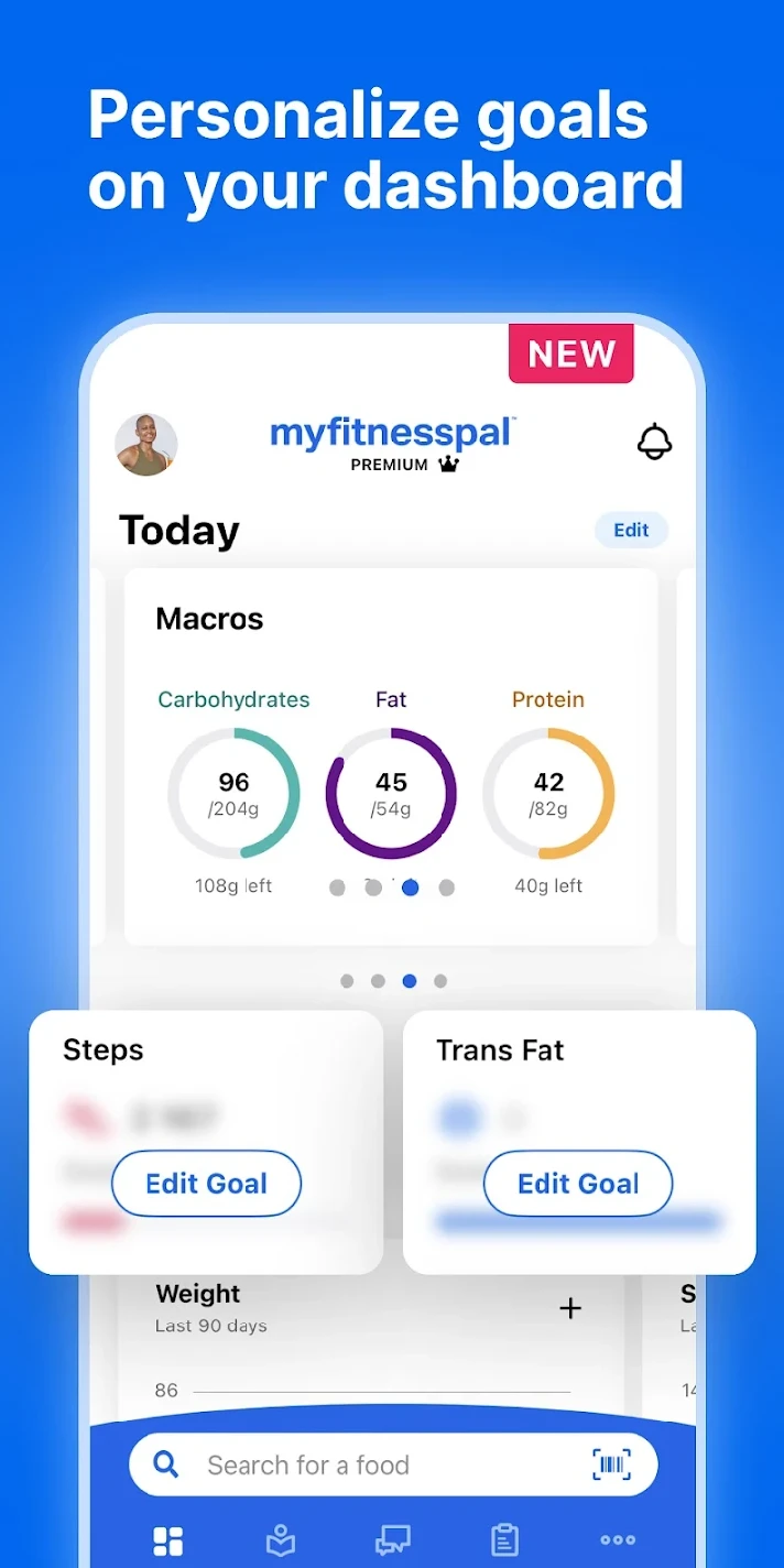 MyFitnessPal Premium | 1/12 months to your account