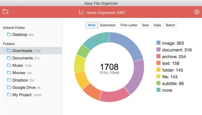 ✅Easy File Organizer Windows PC