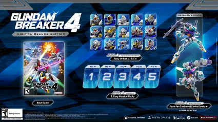 GUNDAM BREAKER 4 Deluxe Edition STEAM GIFT Россия\МИР