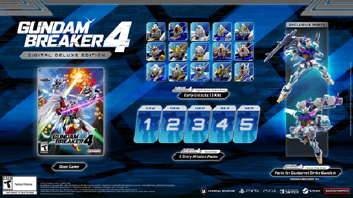 GUNDAM BREAKER 4 Deluxe Edition STEAM GIFT