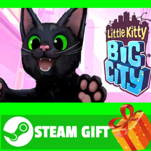 ⭐️ВСЕ СТРАНЫ+РОССИЯ⭐️ Little Kitty, Big City STEAM GIFT