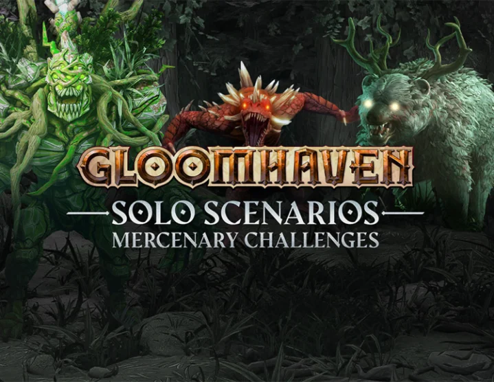 Gloomhaven Solo Scenarios Mercenary Challenges DLC key