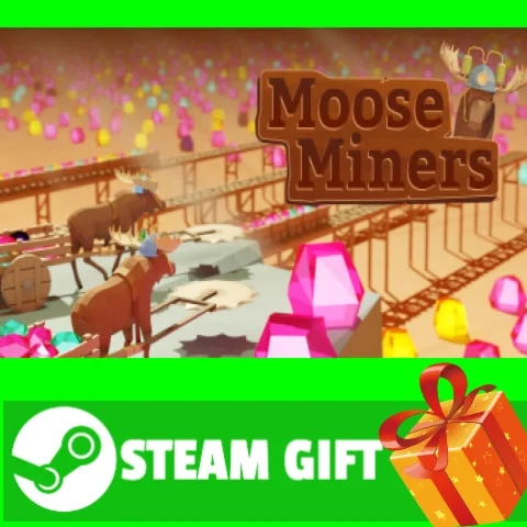 ⭐️ВСЕ СТРАНЫ+РОССИЯ⭐️ Moose Miners STEAM GIFT