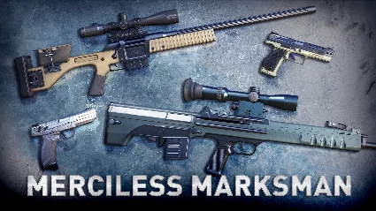 SGWC - Merciless Marksman Weapon  Skin DLC Pack ⚡ ️