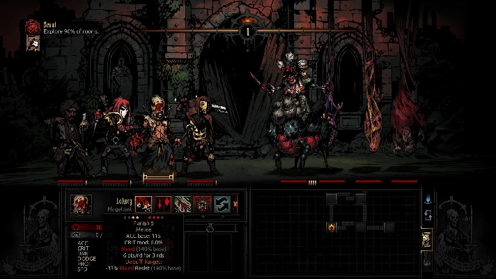 Darkest Dungeon The Crimson Court DLC (steam key)