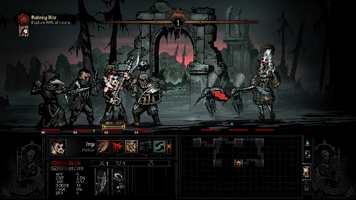 Darkest Dungeon The Crimson Court DLC (steam key)