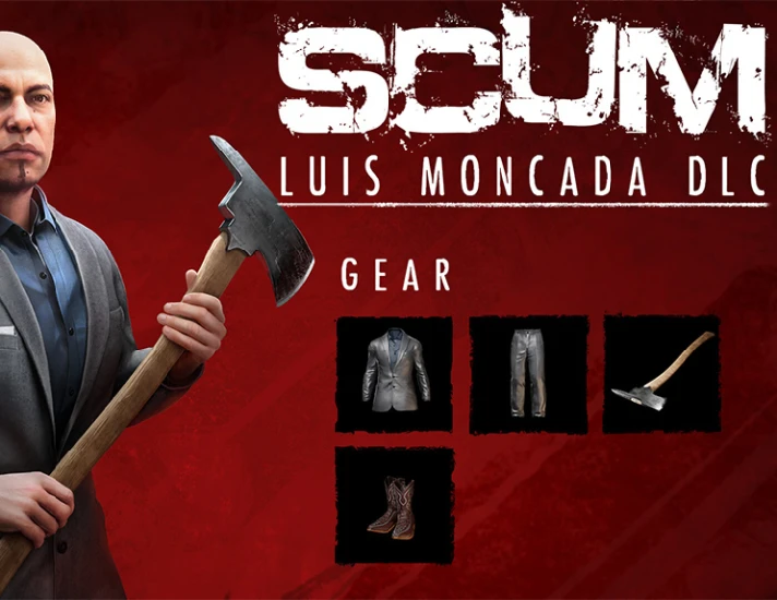 SCUM Luis Moncada Character Pack DLC (steam key)