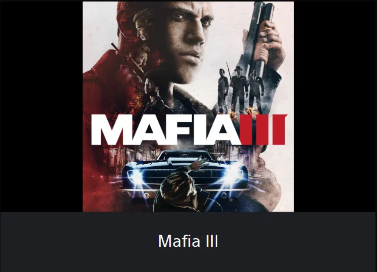 Mafia III / Мафия 3  PS4 / PS5 ТУРЦИЯ