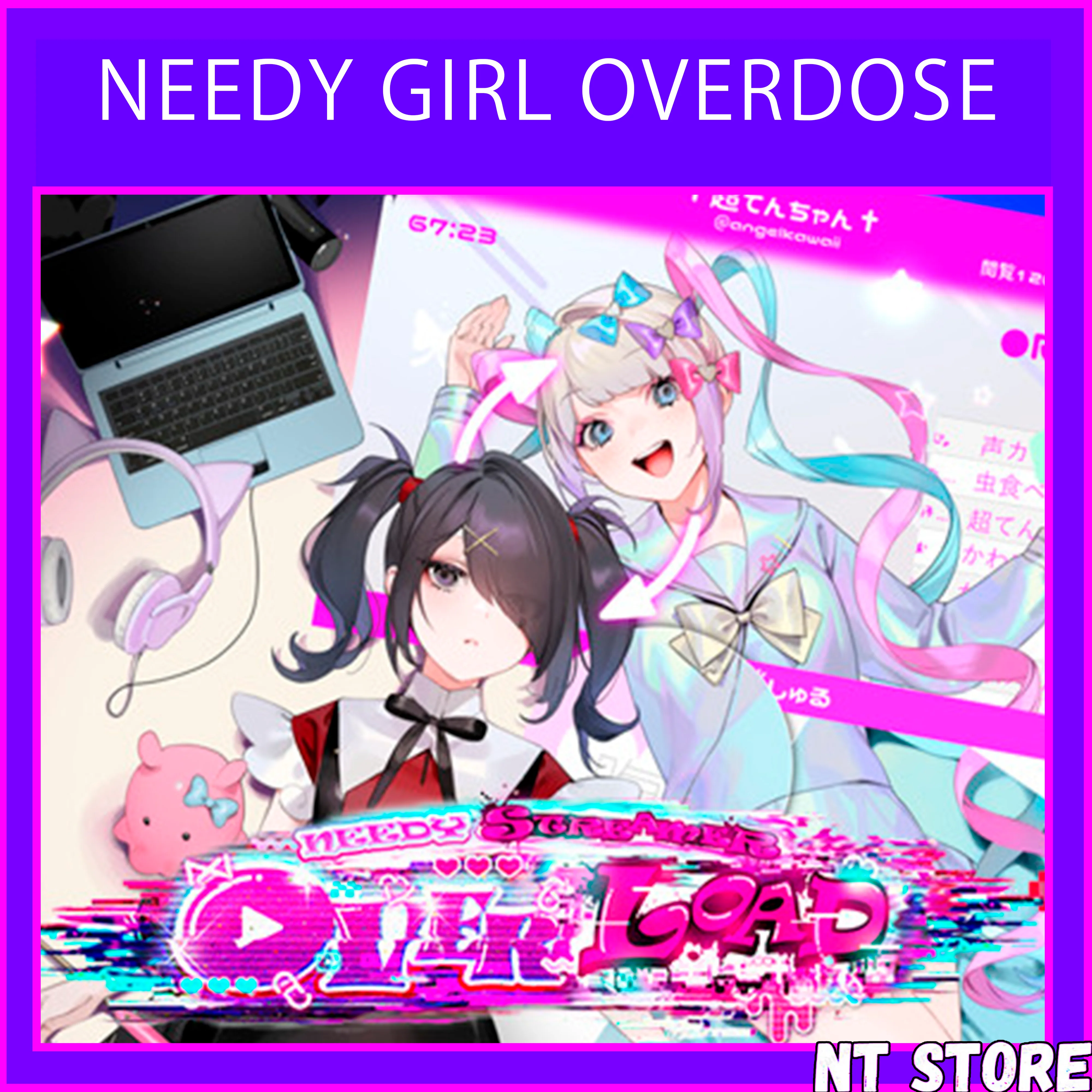 NEEDY GIRL OVERDOSE +20 Игр STEAM  ️
