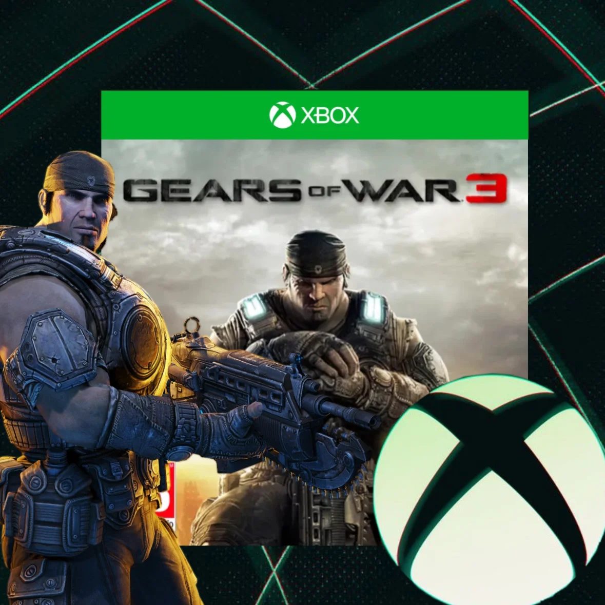 Gears of War 3 XBOX ONE & SERIES X|S АКТИВАЦИЯ