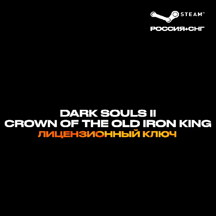 📀DARK SOULS™ II Crown of the Old Iron King [RU+CIS]