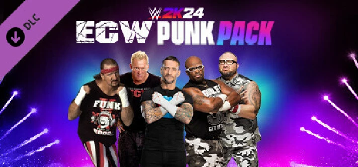 WWE 2K24 ECW Punk Pack