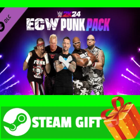 ⭐️ВСЕ СТРАНЫ+РОССИЯ⭐️ WWE 2K24 ECW Punk Pack STEAM GIFT
