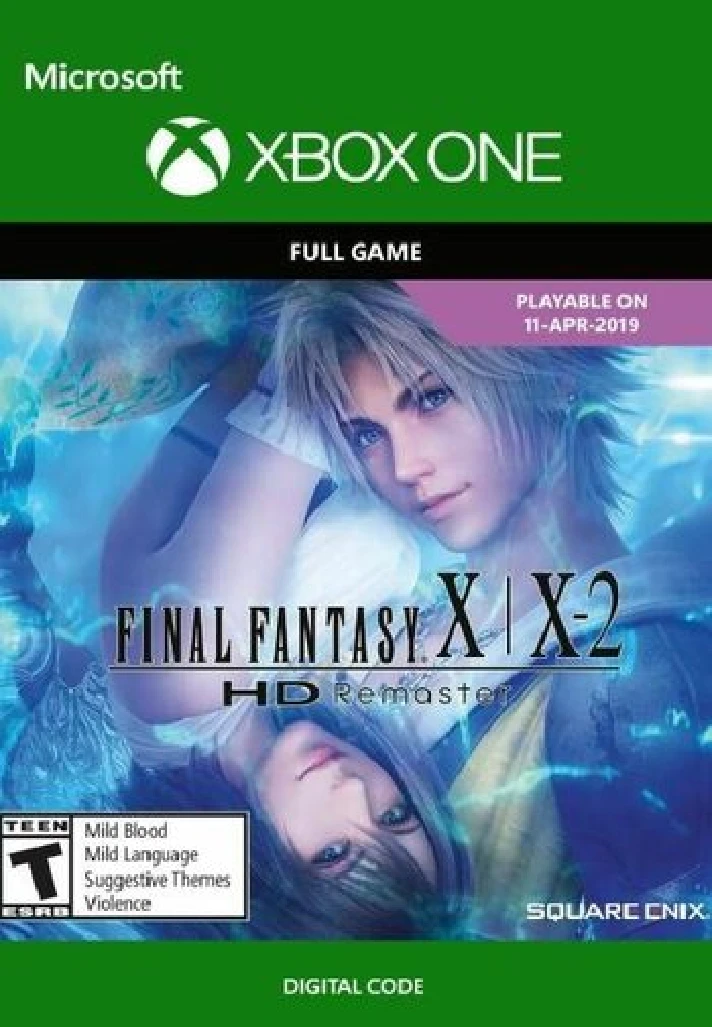 🧡FINAL FANTASY X/X-2 HD REMASTER XBOX ONE  X|S KEY 🔑