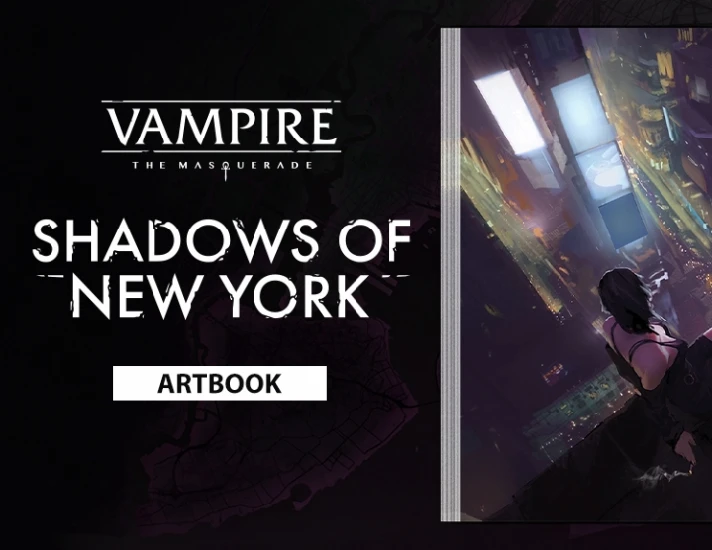 Vampire The Masquerade Shadows of New York  Artbook DLC