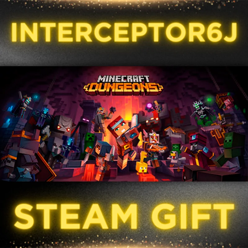⭐Minecraft Dungeons • Все регионыSTEAM •  0%