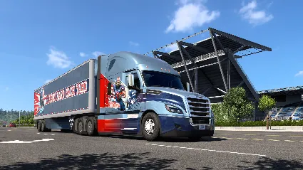 American Truck Simulator Sports Paint Jobs Pack АВТОДОСТАВКА STEAM РОССИЯ