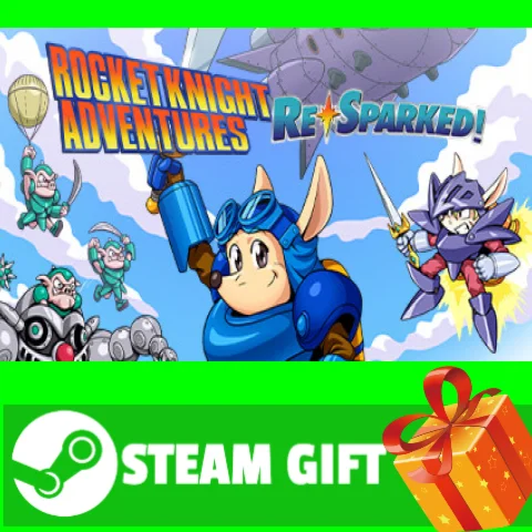 ⭐️ Rocket Knight Adventures: Re-Sparked! STEAM GIFT