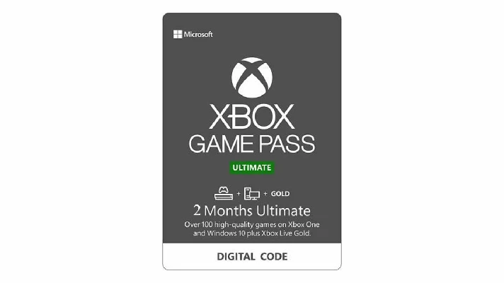 ⚔️XBOX GAME PASS ULTIMATE 2 MONTH/ KEY🔑Only new acc