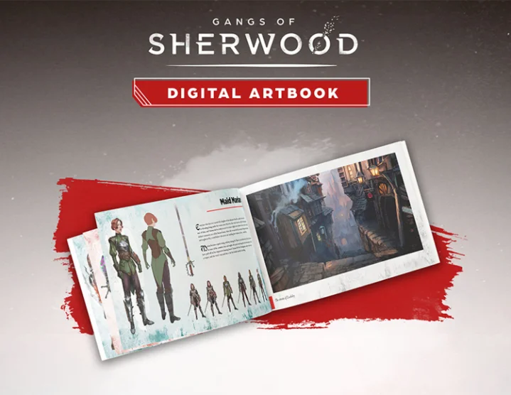 Gangs of Sherwood Digital Artbook (steam key) DLC