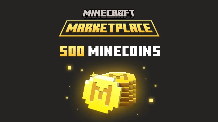 ⚡ Minecraft 500 Minecoins 🟨 Key PC | Xbox