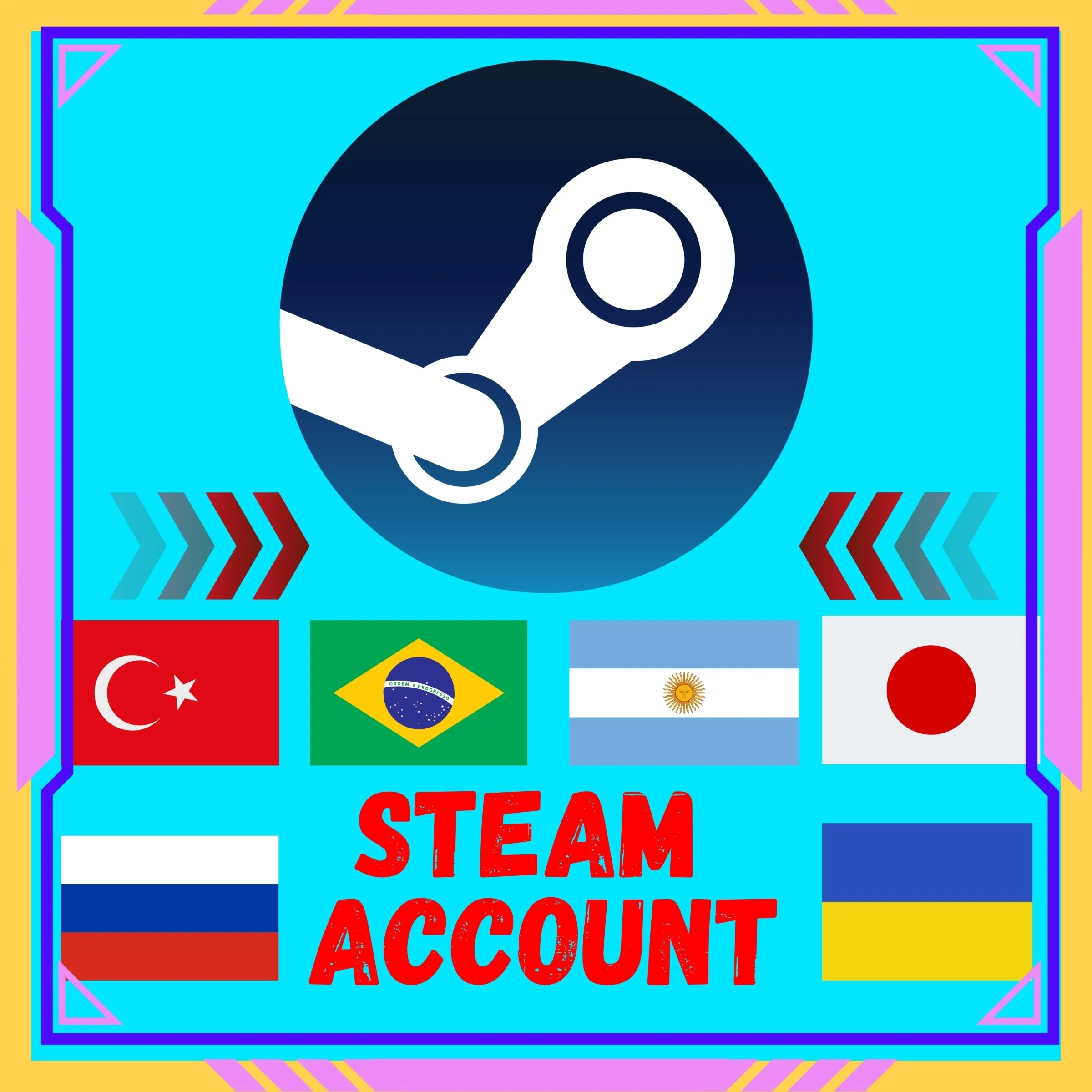 Новый аккаунт Steam Japan –