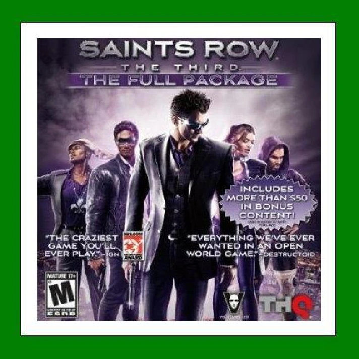 ✅Saints Row: The Third - The Full Package✔️Steam⭐0%💳