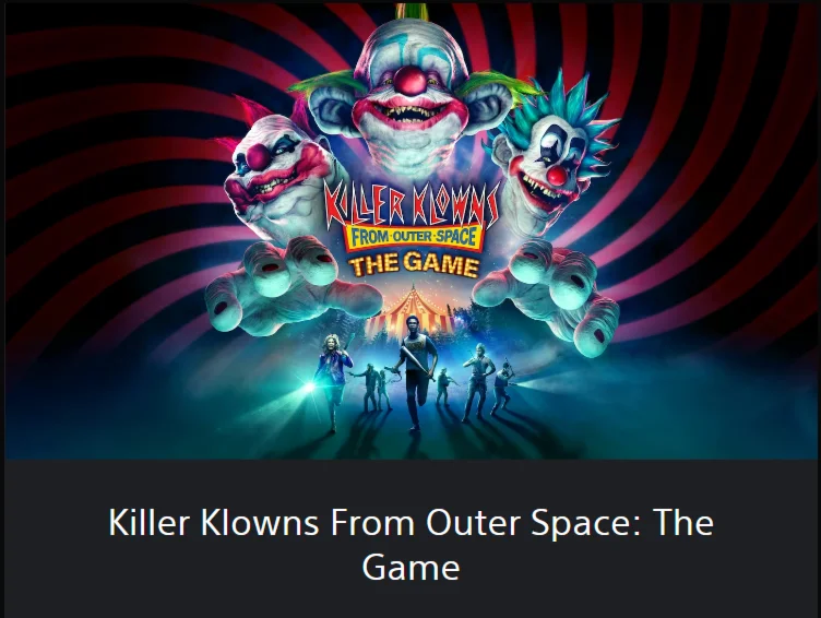Killer Klowns From Outer Space: The Game PS5 TR