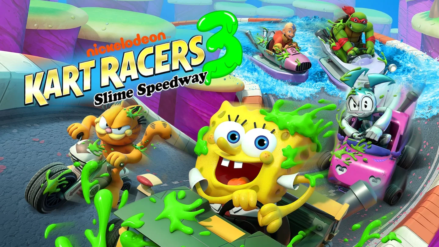 Nickelodeon Kart Racers 3 Slime Spee PSN Турция