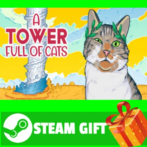 ⭐️ВСЕ СТРАНЫ+РОССИЯ⭐️ A Tower Full of Cats STEAM GIFT
