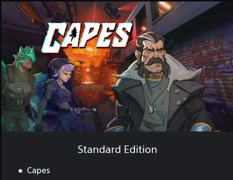 Capes  PS5 TУРЦИЯ