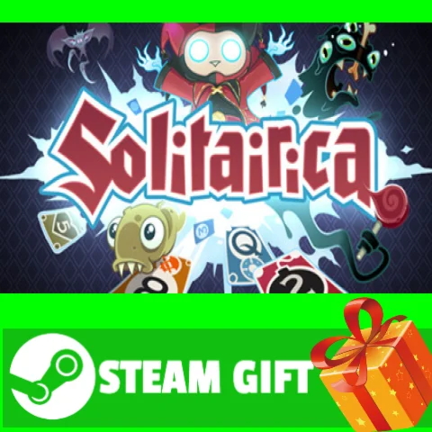 ⭐️ВСЕ СТРАНЫ+РОССИЯ⭐️ Solitairica STEAM GIFT