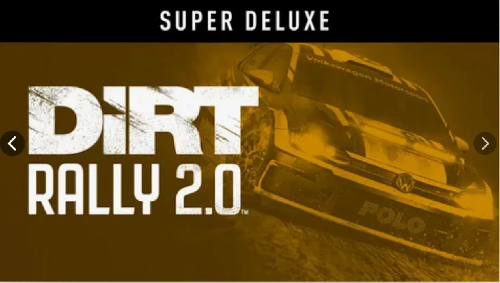 DiRT Rally 2.0 Super Deluxe Edition Steam КЛЮЧ  CN/Asia