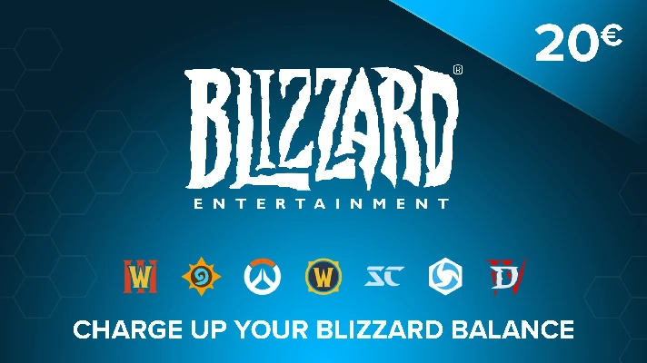 🔑20€ Gift Card Blizzard Blizzard