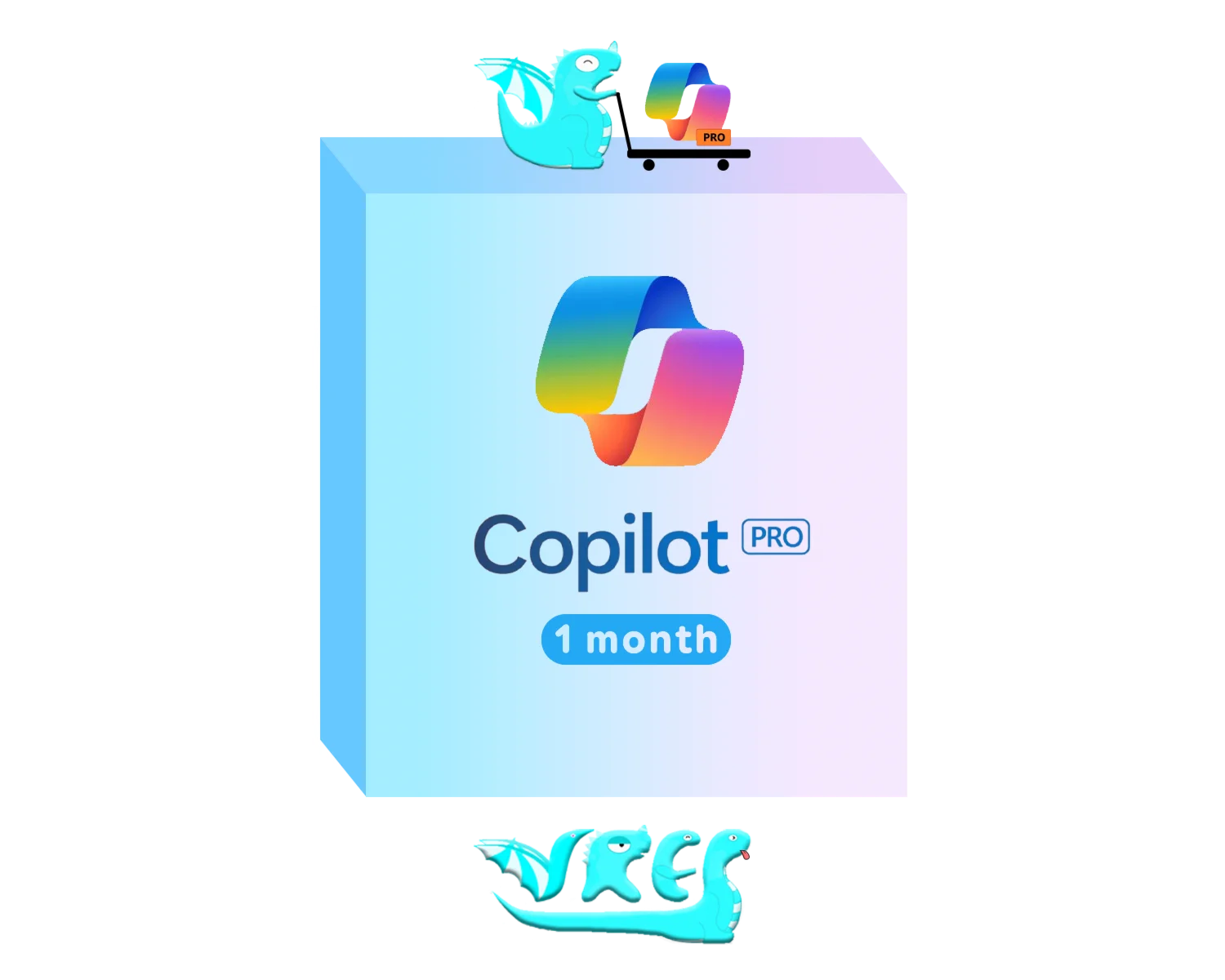  ️ Copilot Pro: раскрой потенциал ИИ!  1 месяц 
