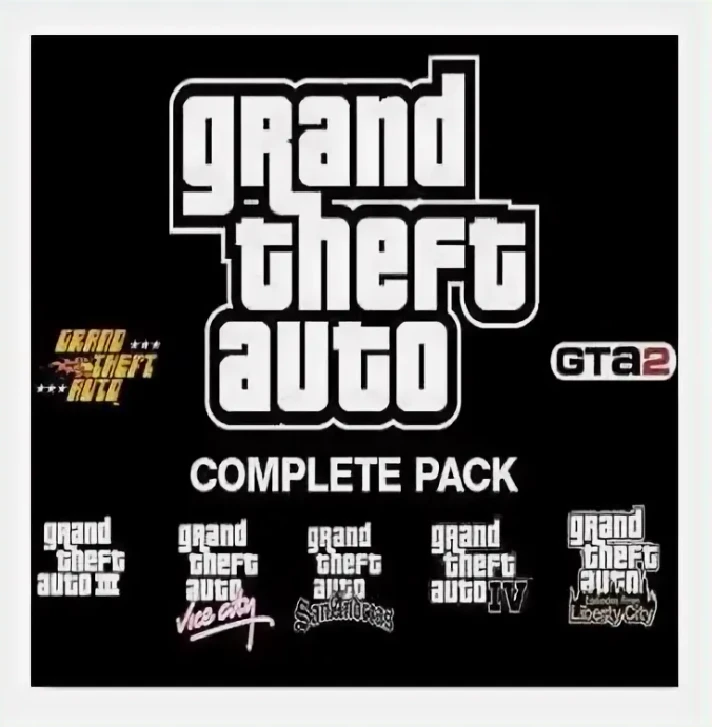 Grand Theft Auto Complete Bundle/Collection STEAM