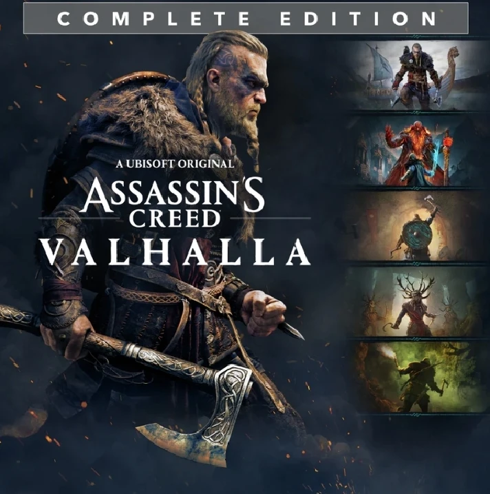 🔴ASSASSIN´S CREED VALHALLA COMPLETE🔴ALL DLC🔥FOREVER