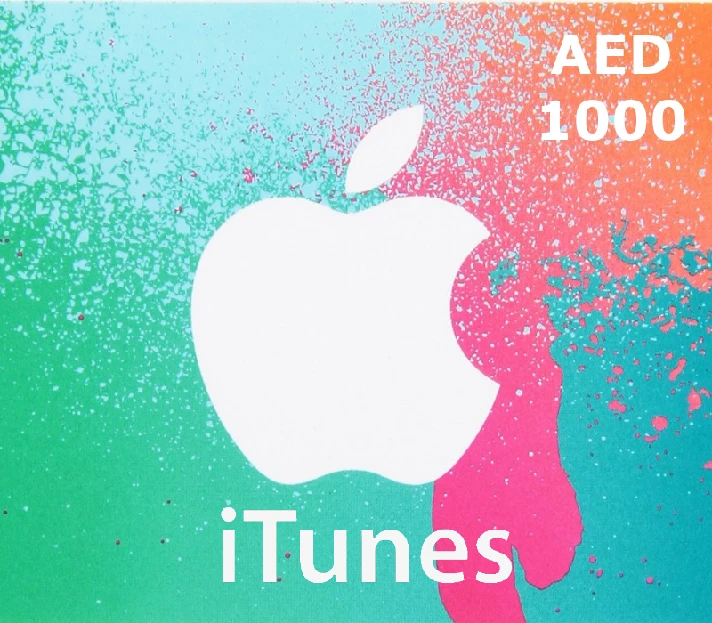 🎆 iTunes 1000 AED Gift Card 🌃 Official Key 🍷 UAE