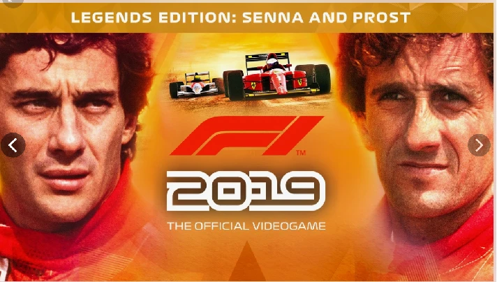 F1 2019 Legends Edition Steam KEY China/ASIA