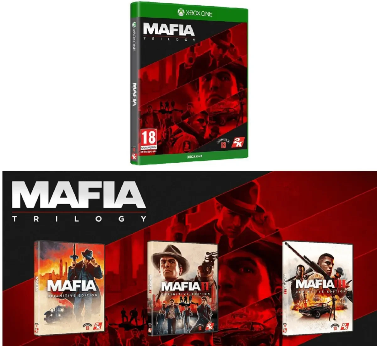 ⭐️ Mafia Trilogy 1+2+3 + Definetive Xbox One Series X|S