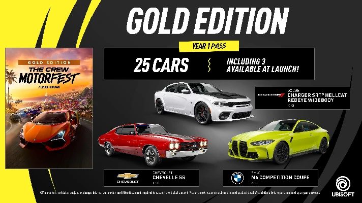 🌍The Crew Motorfest Gold Edition XBOX KEY🔑+🎁