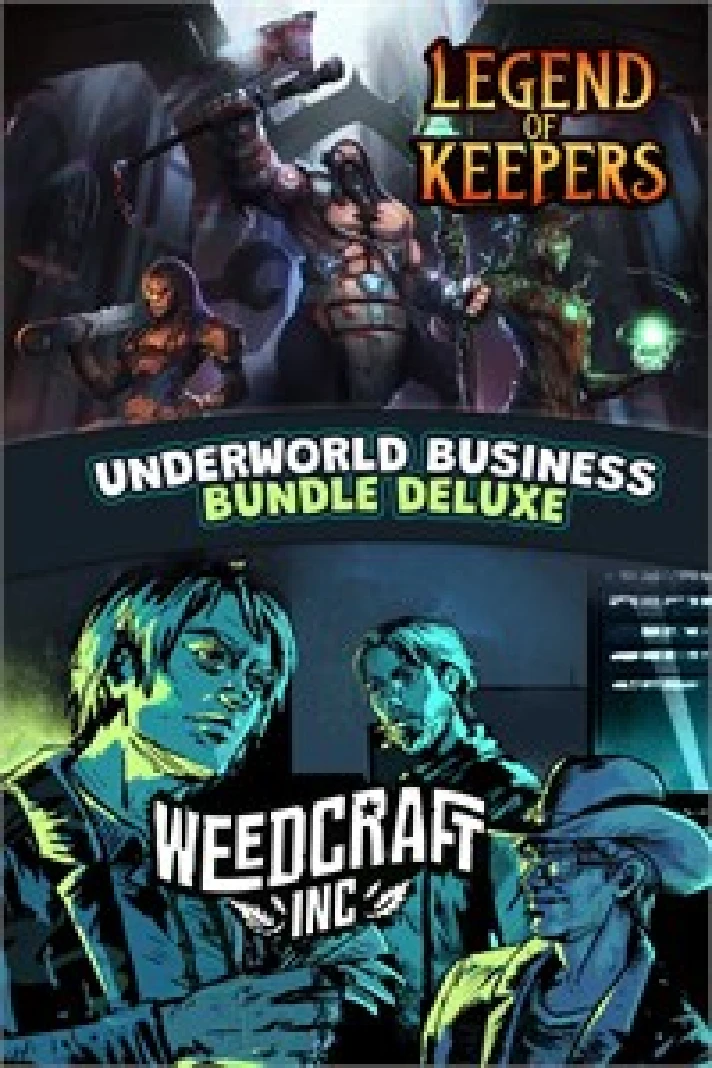 ☀️Weedcraft Inc + Legend of Keepers - Underworl XBOX💵