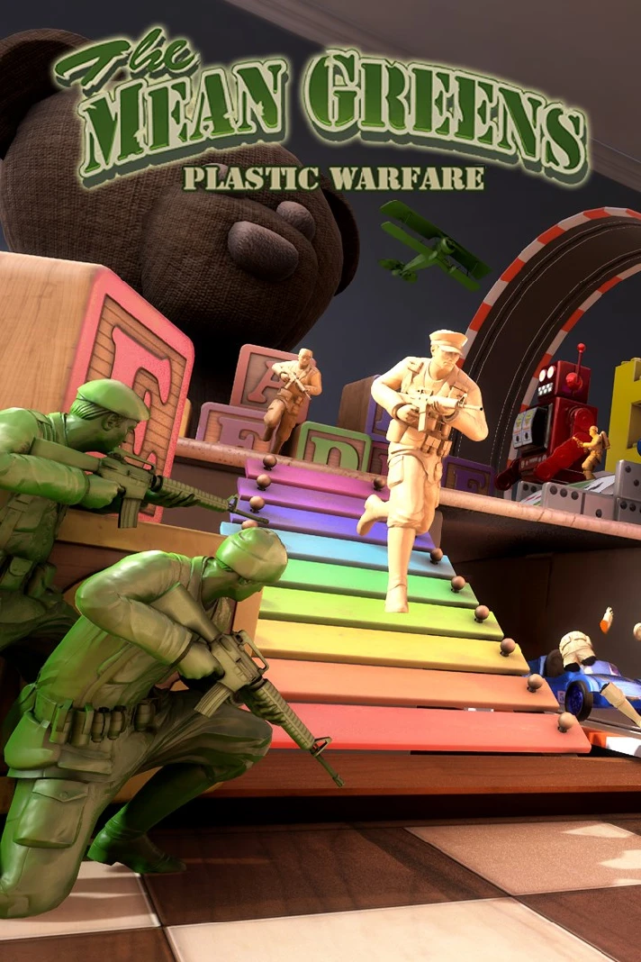 ☀️The Mean Greens - Plastic Warfare XBOX💵