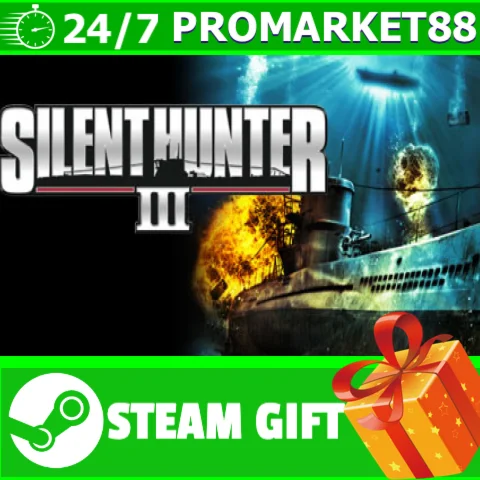 ⭐️ВСЕ СТРАНЫ+РОССИЯ⭐️ Silent Hunter III Steam Gift