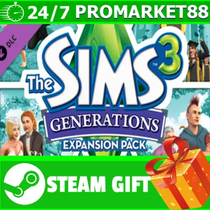 ⭐ ️ВСЕ СТРАНЫ+РОССИЯ ⭐ ️ The Sims 3 Generations Steam Gift