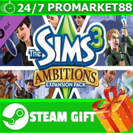 ⭐ ️ВСЕ СТРАНЫ+РОССИЯ ⭐ ️ The Sims 3 Ambitions Steam Gift