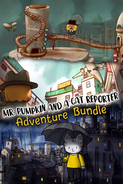  Mr. Pumpkin 1+2: Kowloon walled + RainCity Xbox актив