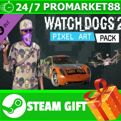 ⭐ ️ВСЕ СТРАНЫ ⭐ ️ Watch_Dogs 2 - Pixel Art Pack STEAM